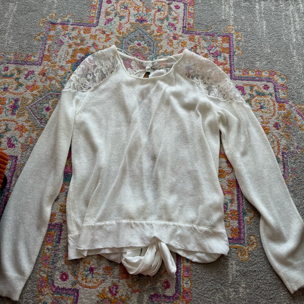 Cute long sleeve with open back
